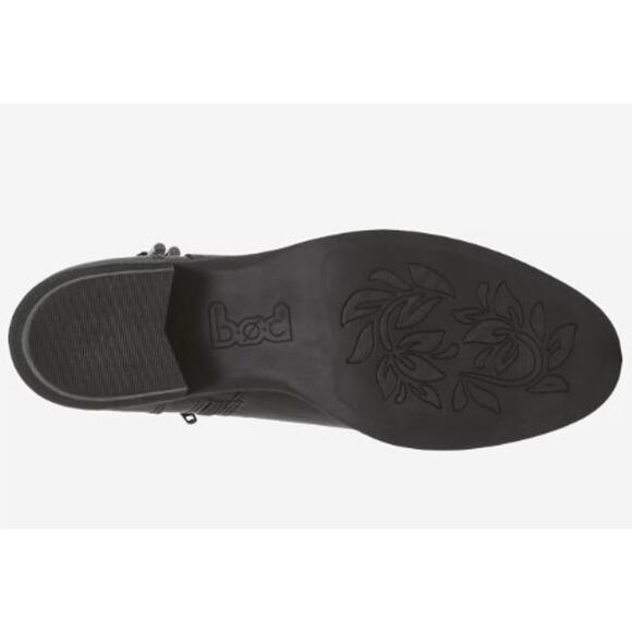 b.o.c. Lindsay Stacked Heel Bootie with Braided Strap Detail Women's Size‎ 6.5 - Picture 5 of 10